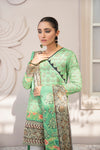 Two Piece - Printed Dupatta Shirt