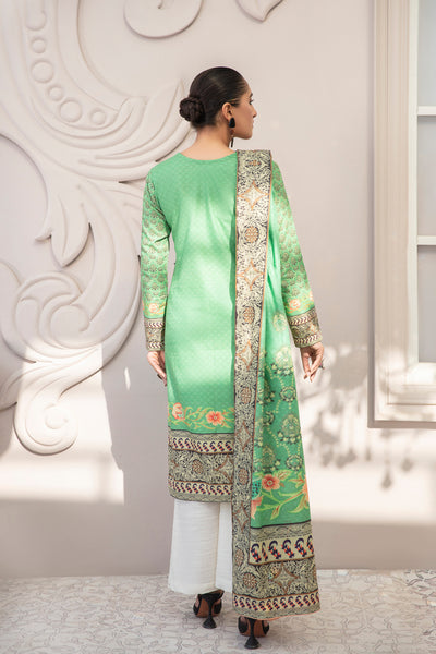 Two Piece - Printed Dupatta Shirt