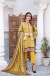 Unstitched 3 Piece Digital Printed Cottel Suit